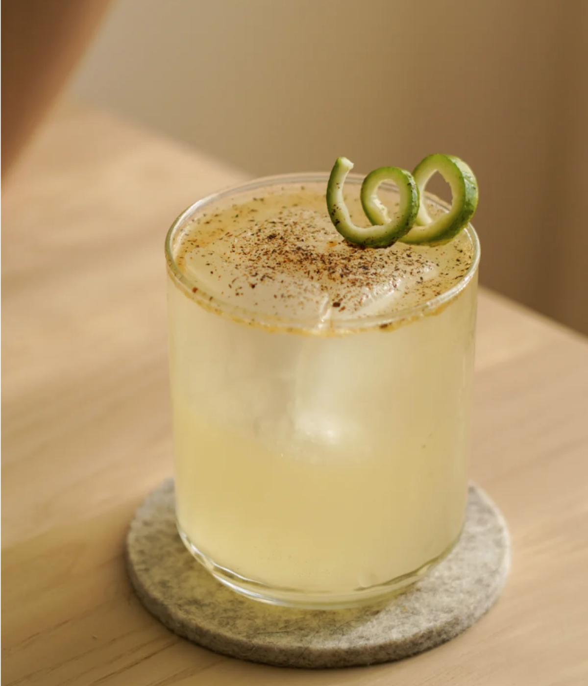 White Sesame Mocktail