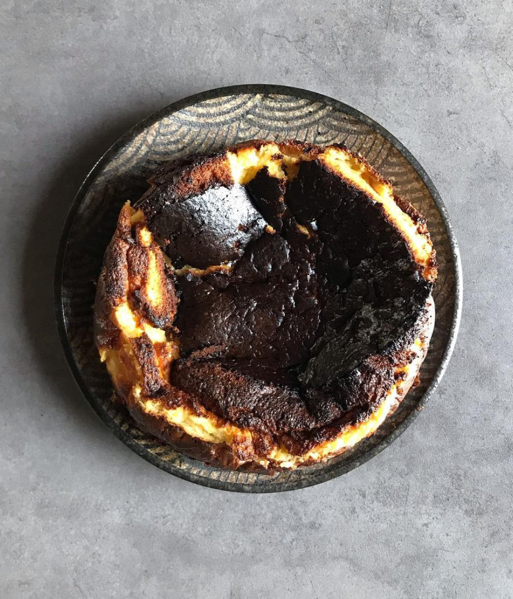 Soy Paste Burnt Basque Cheesecake