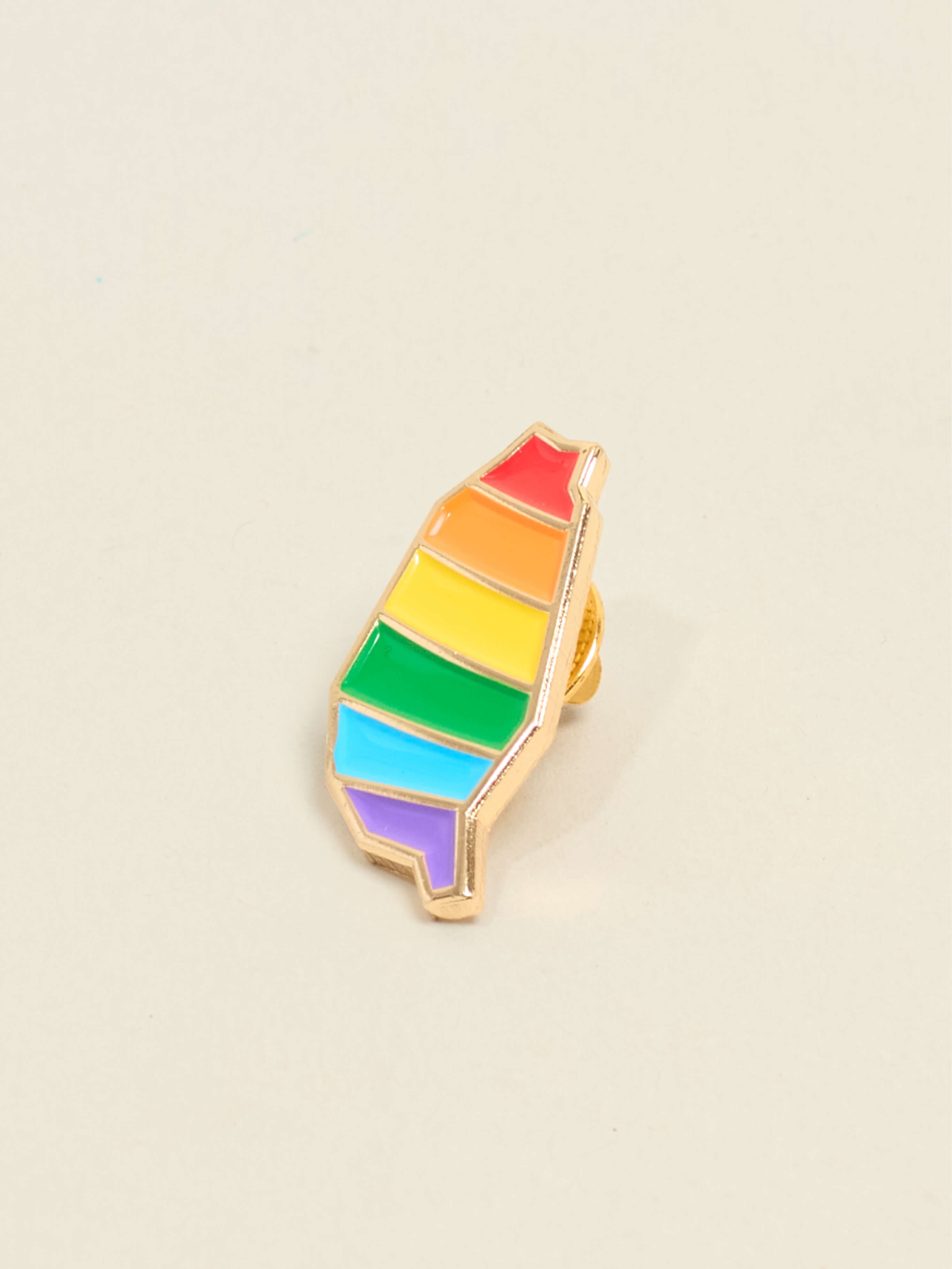 Taiwan Rainbow Pride Enamel Pin