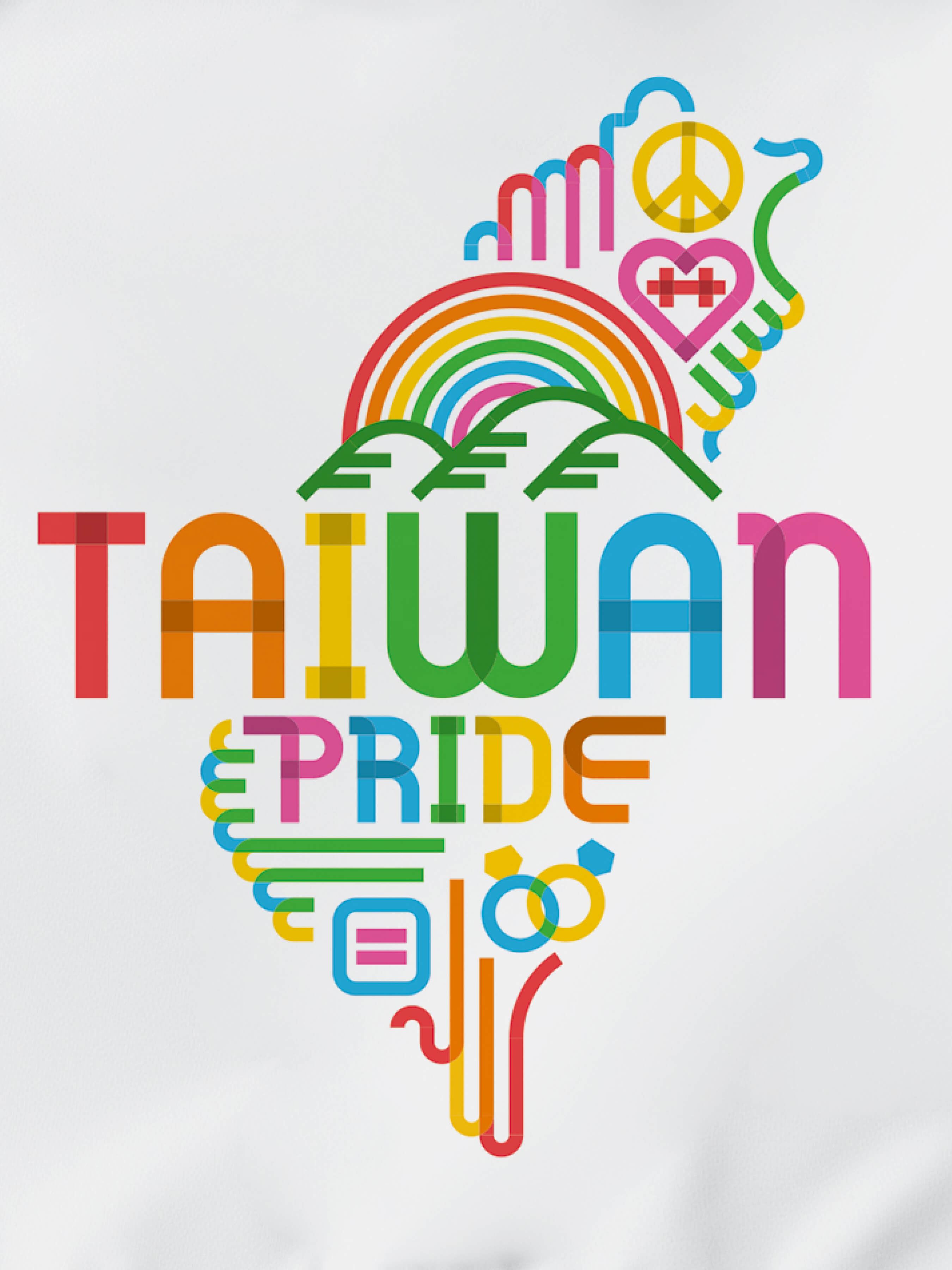 Taiwan Pride Flag