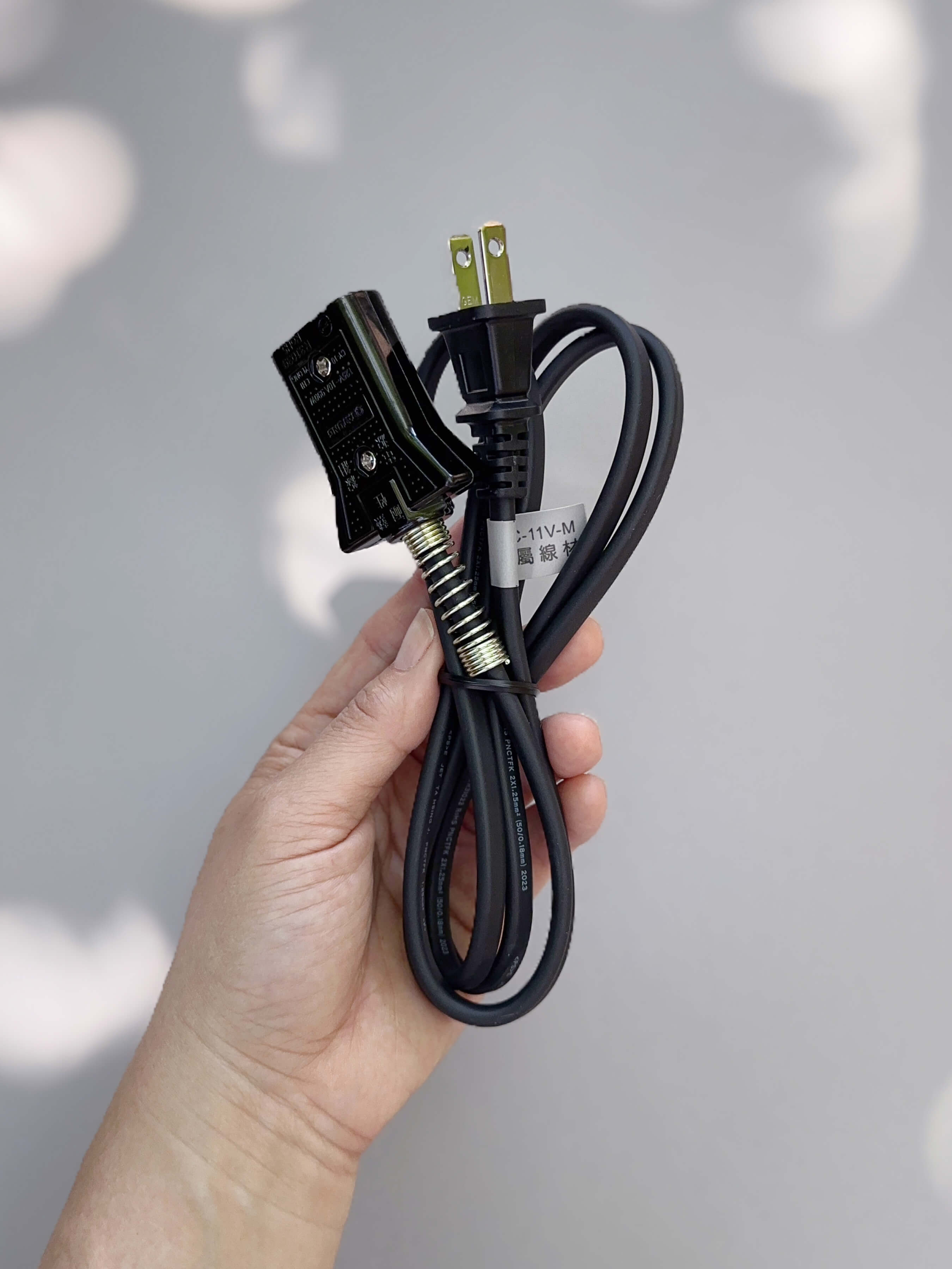 Tatung AC-9 Power Cable (Replacement Part for Older Models)