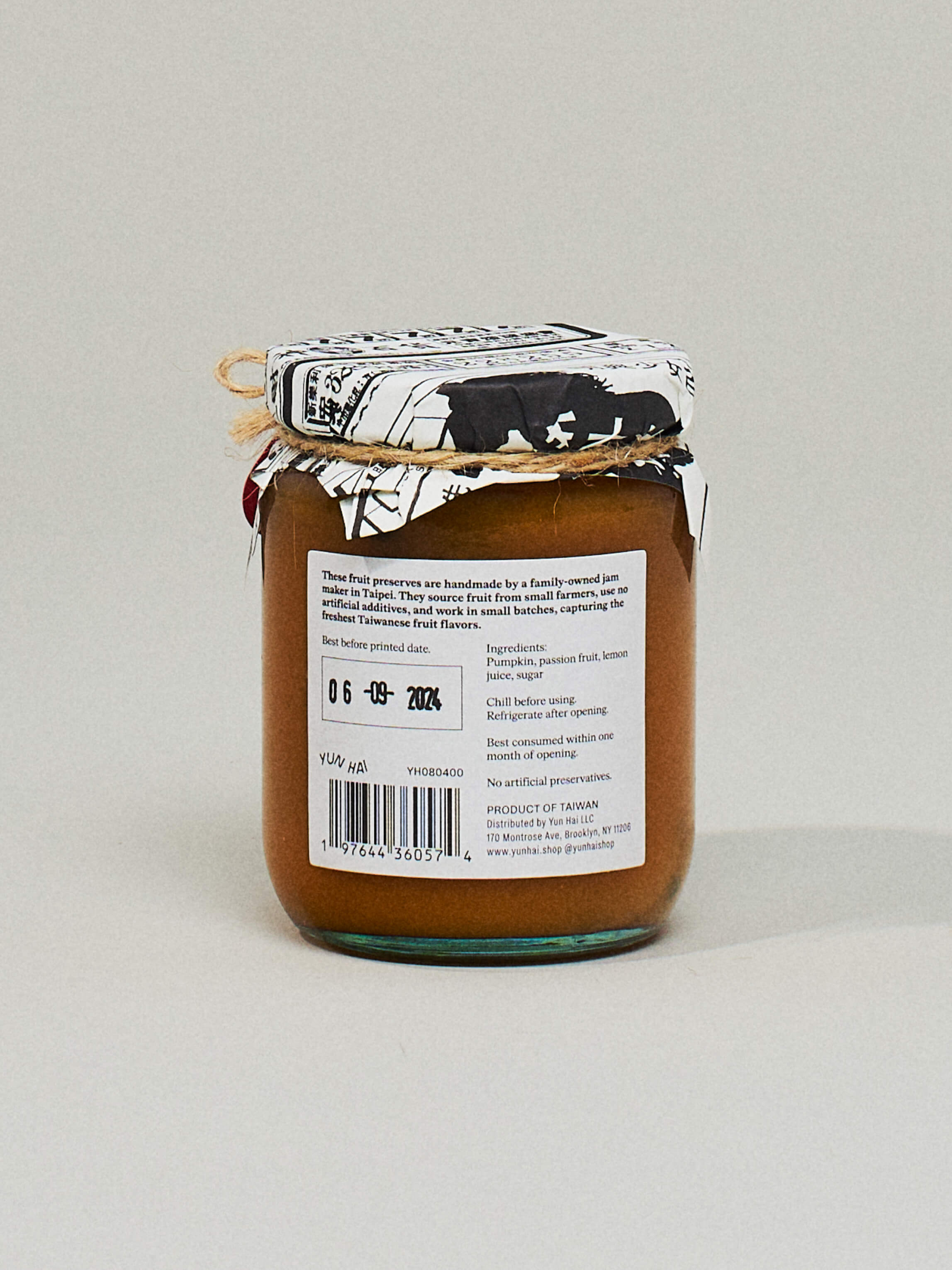 Taiwanese Passionfruit Pumpkin Jam