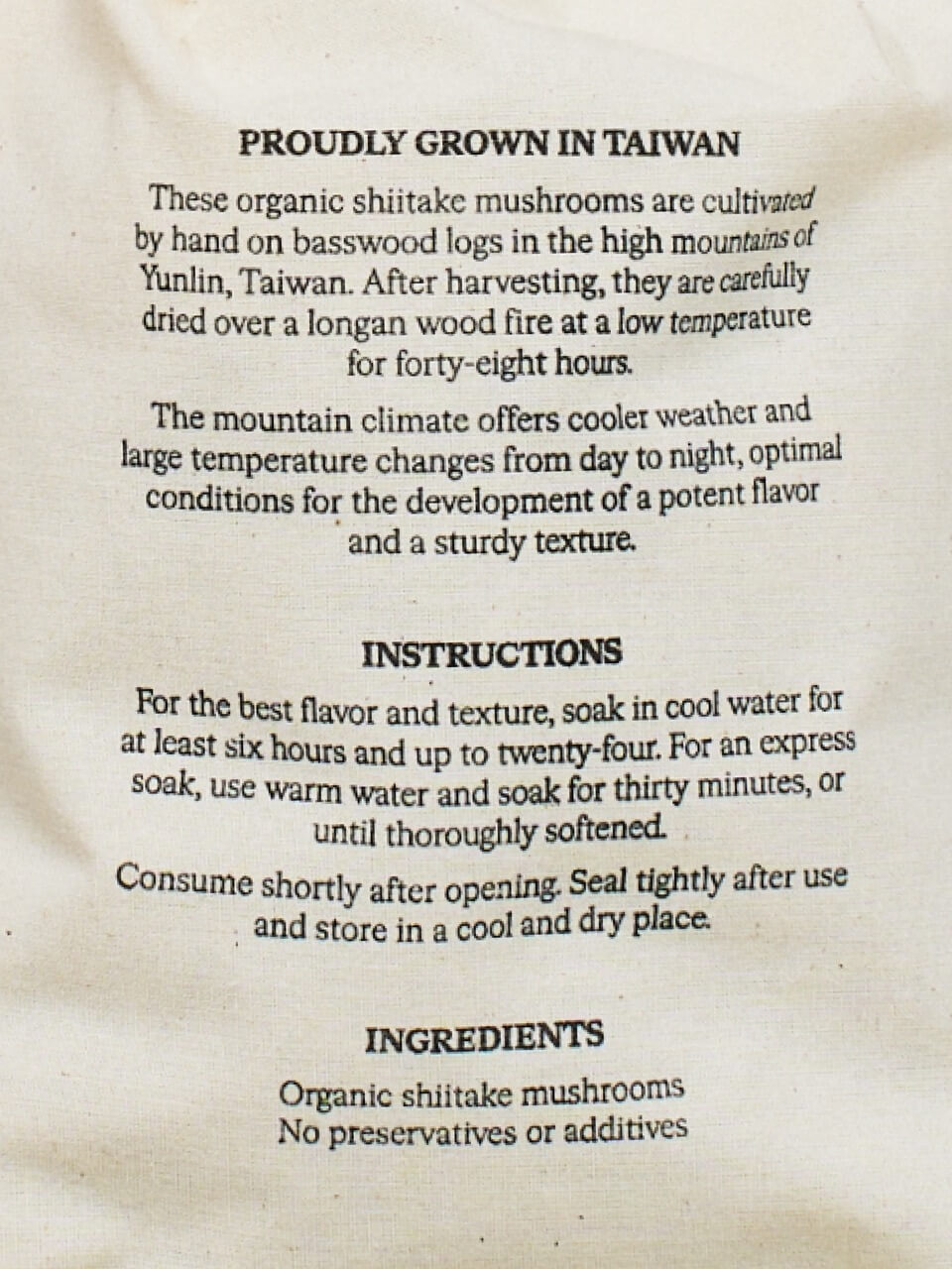 Organic Dried Mushroom Bundle