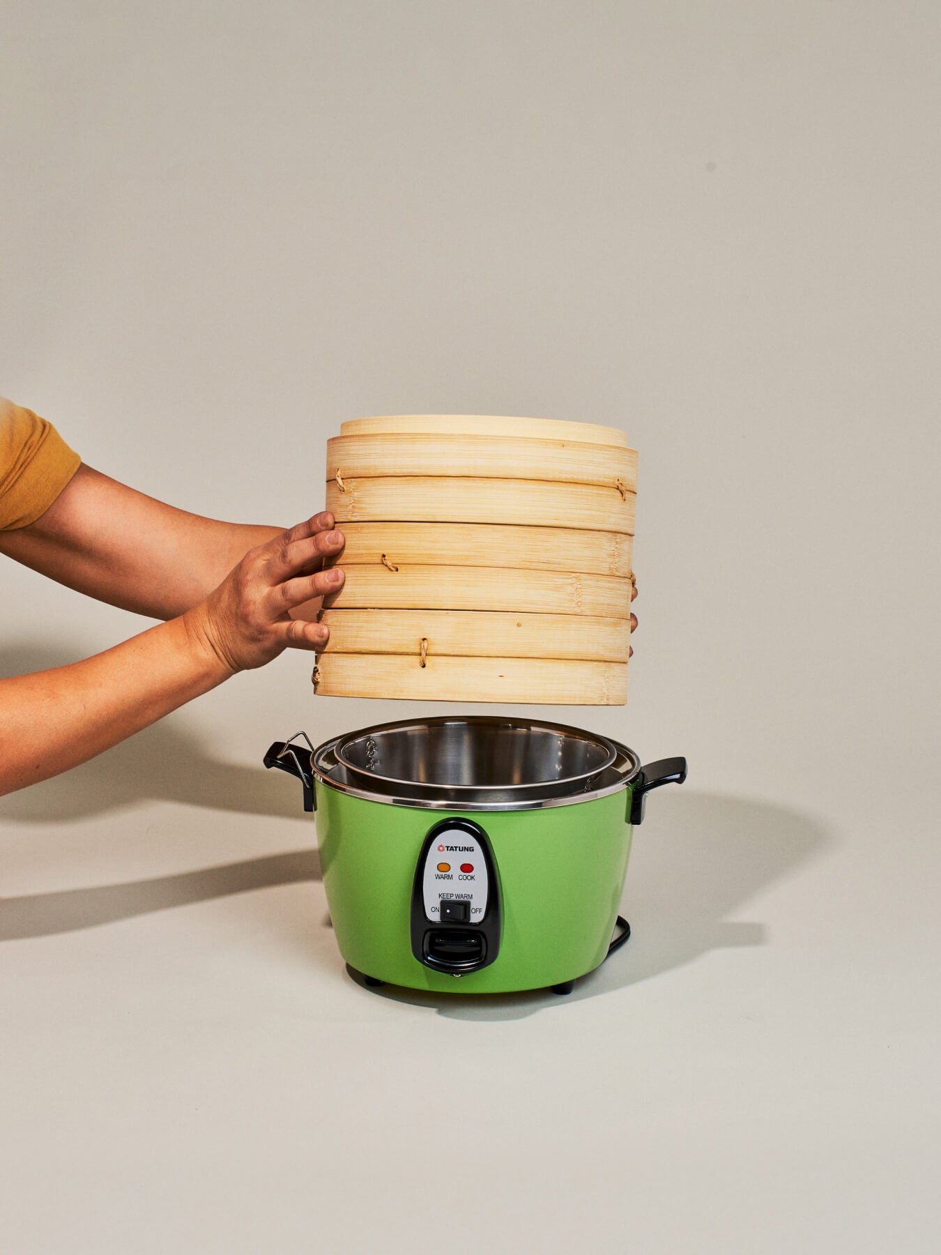 Handmade Bamboo and Cypress Steamer (fits 6-cup Tatung)
