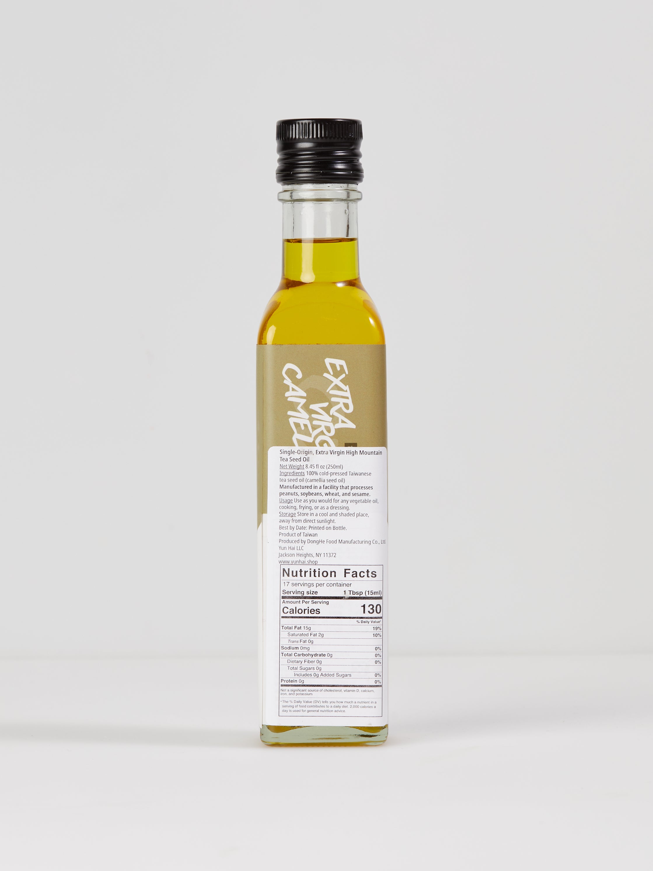 Camellia (Bitter Tea) Seed Oil, Extra Virgin
