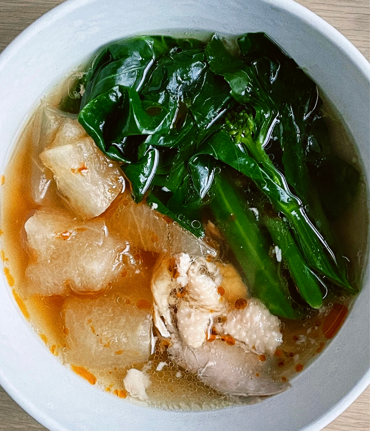 Winter Melon Chicken Soup
