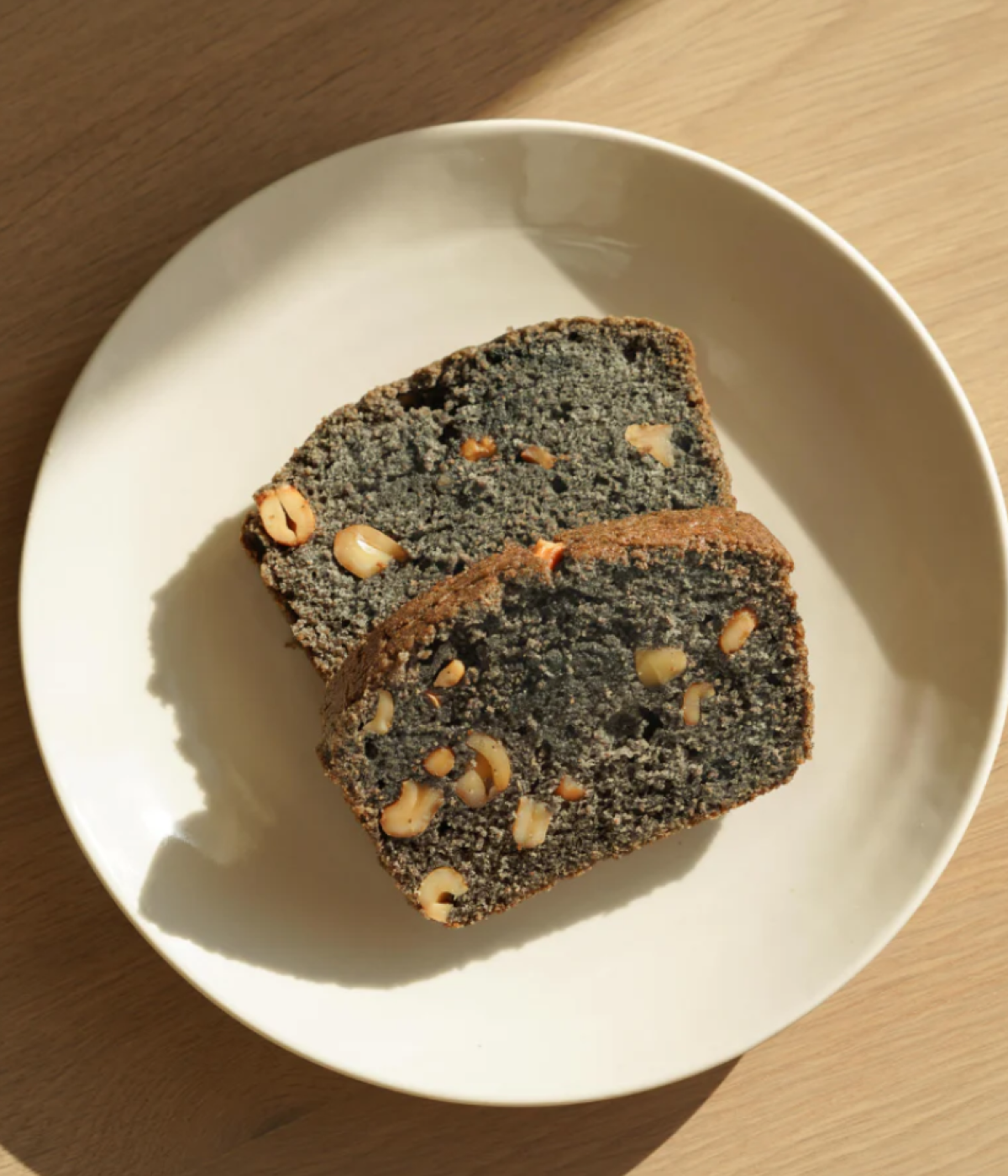 Black Sesame Soy Paste Pound Cake