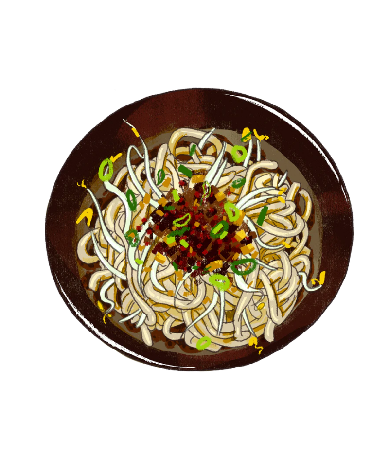 Sichuan Spicy Cold Noodles 四川涼麵