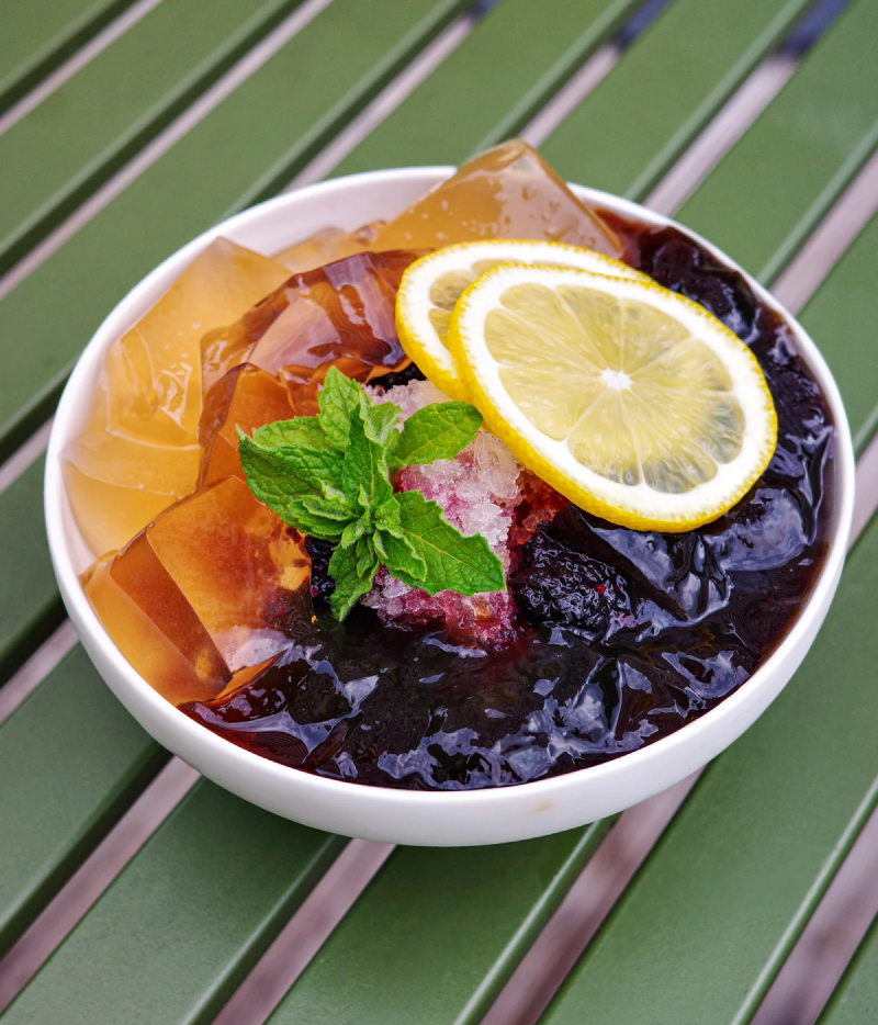 Oolong Jelly Bowl, Three Ways