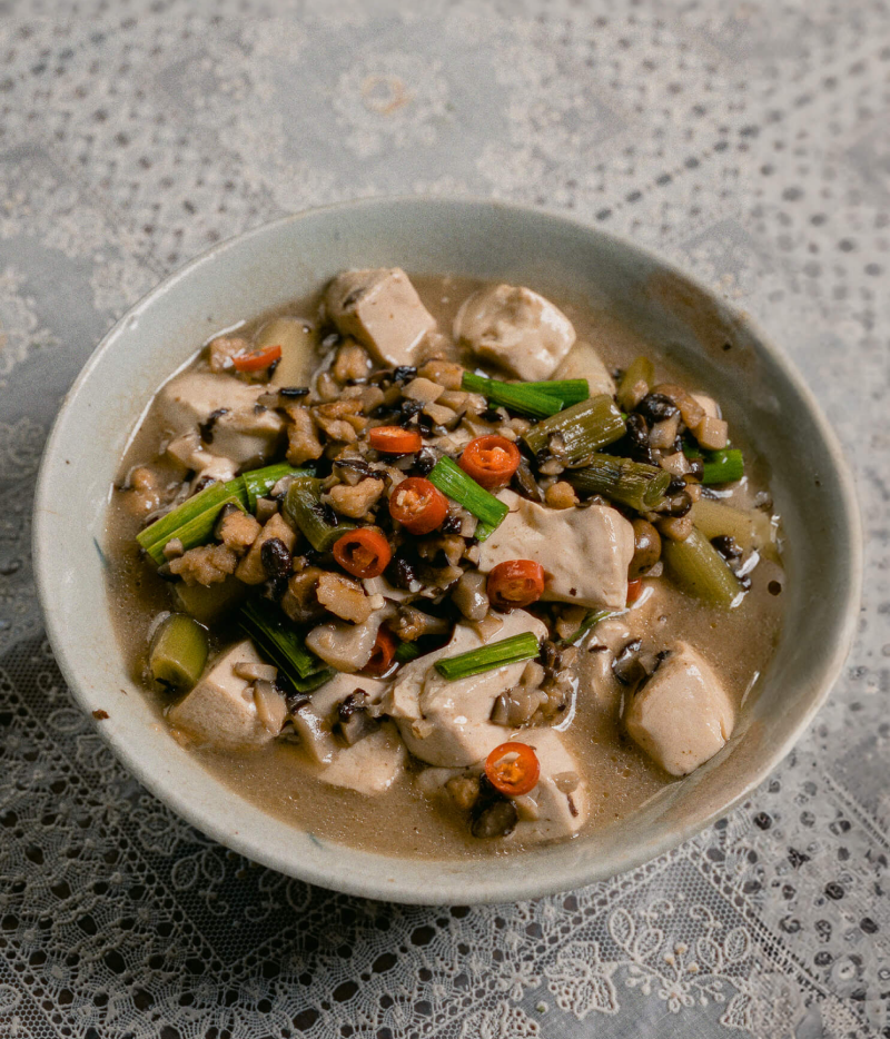 Black Bean Tofu 蔭豉豆腐