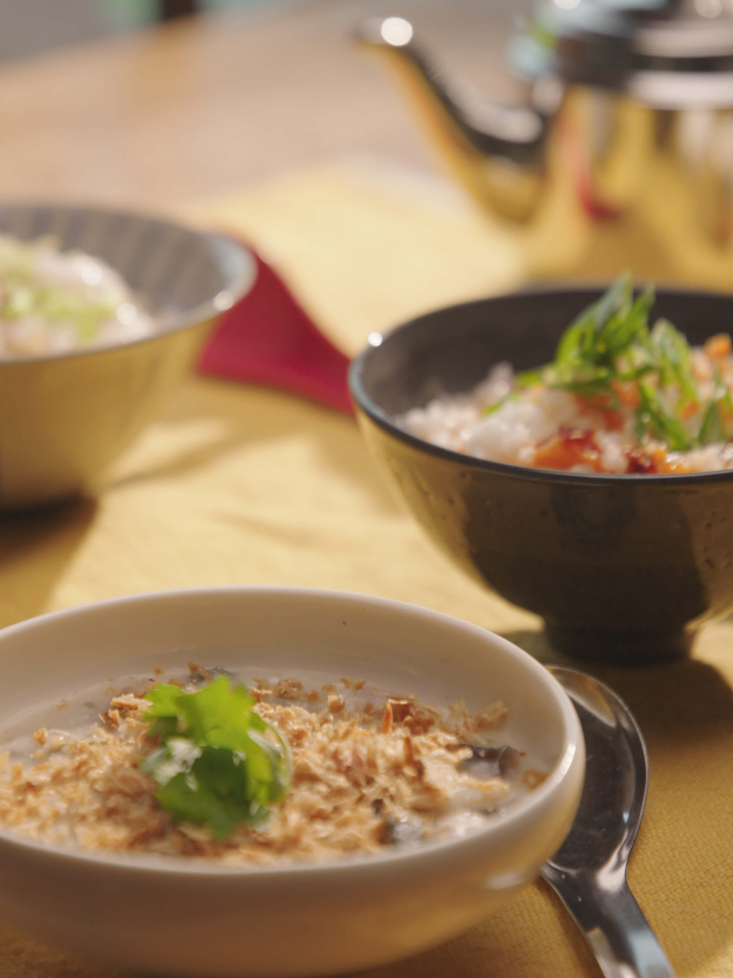 Congee Three Ways
