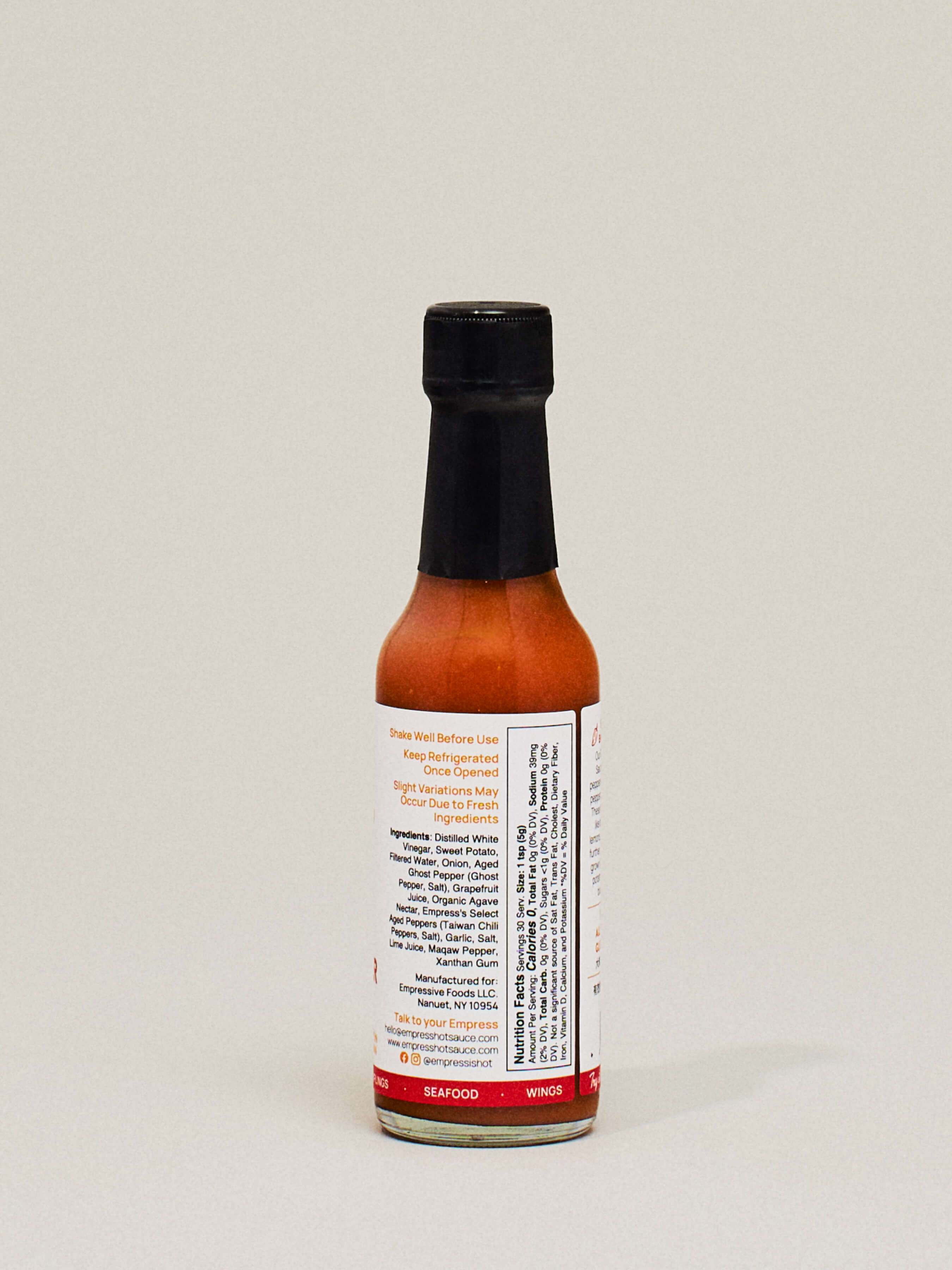 Empress Ghost Pepper Maqaw Hot Sauce