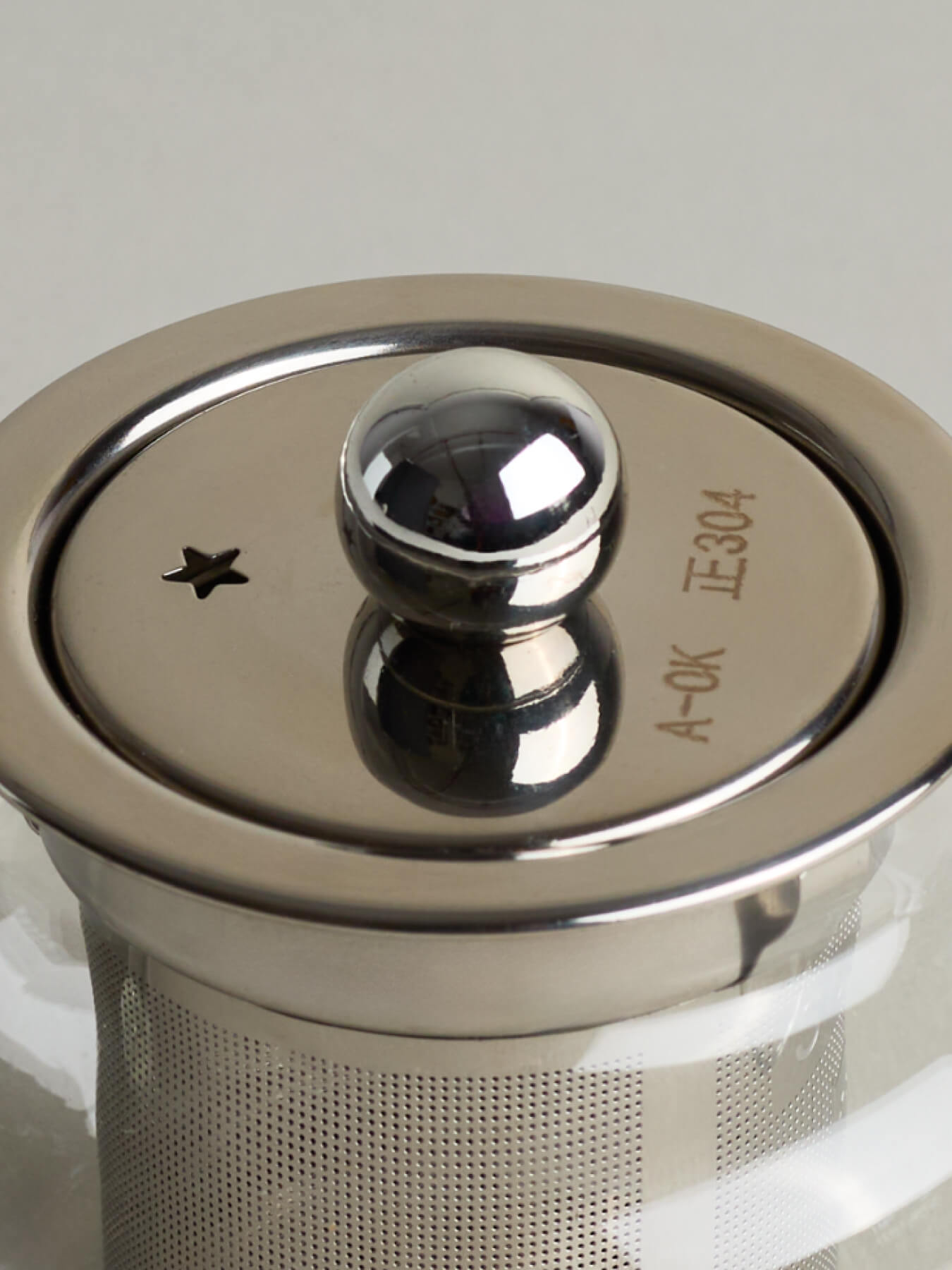 A-OK Teapot, Borosilicate Glass