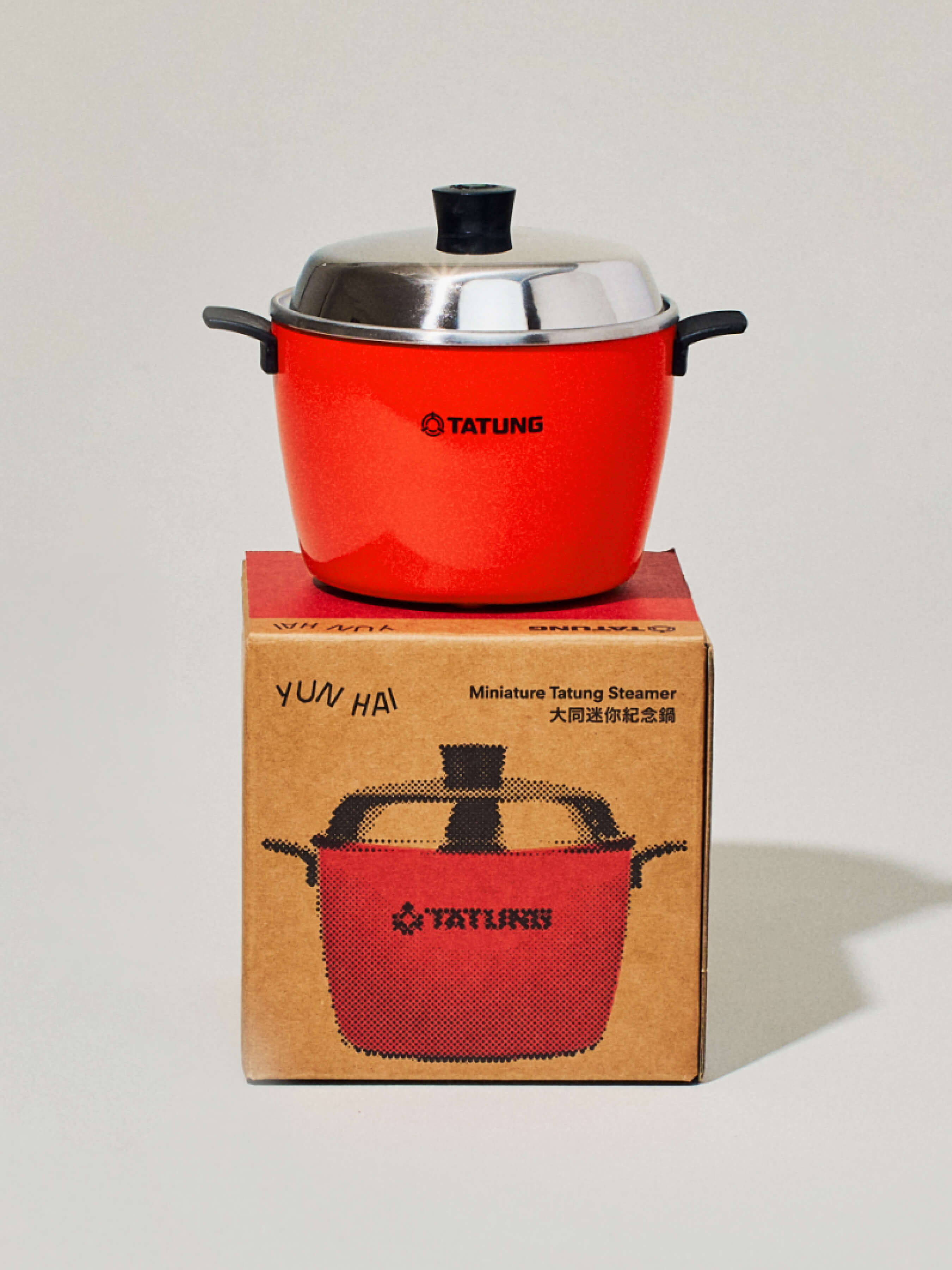 Limited Edition Tatung Steamer Miniature, Red