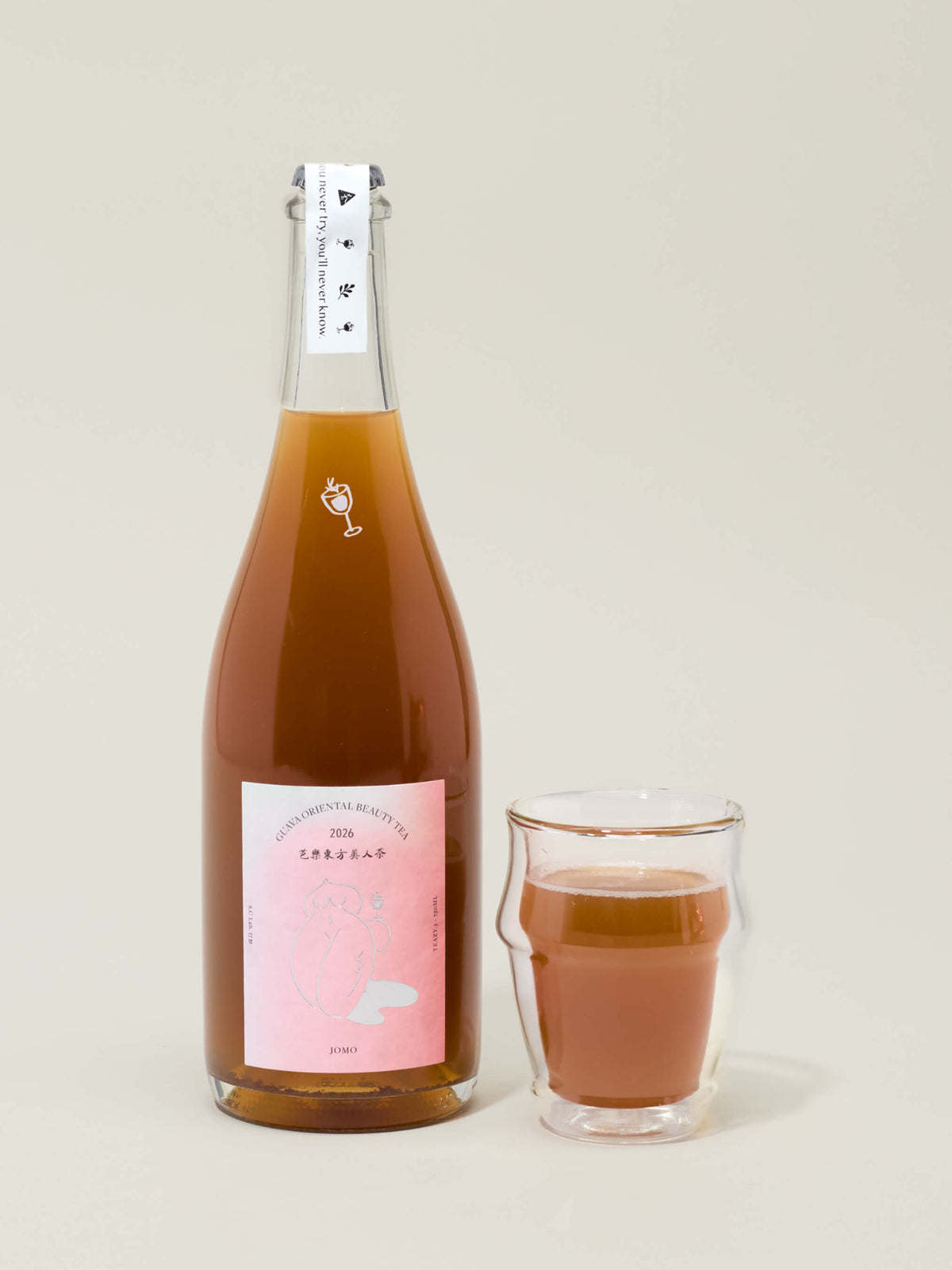 Guava Oriental Beauty Sparkling Tea by S.C Lab