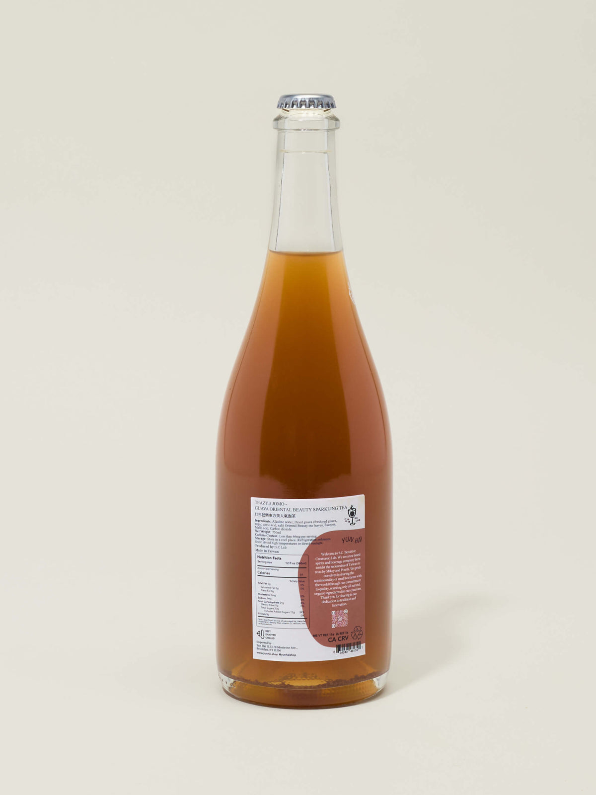 Guava Oriental Beauty Sparkling Tea by S.C Lab