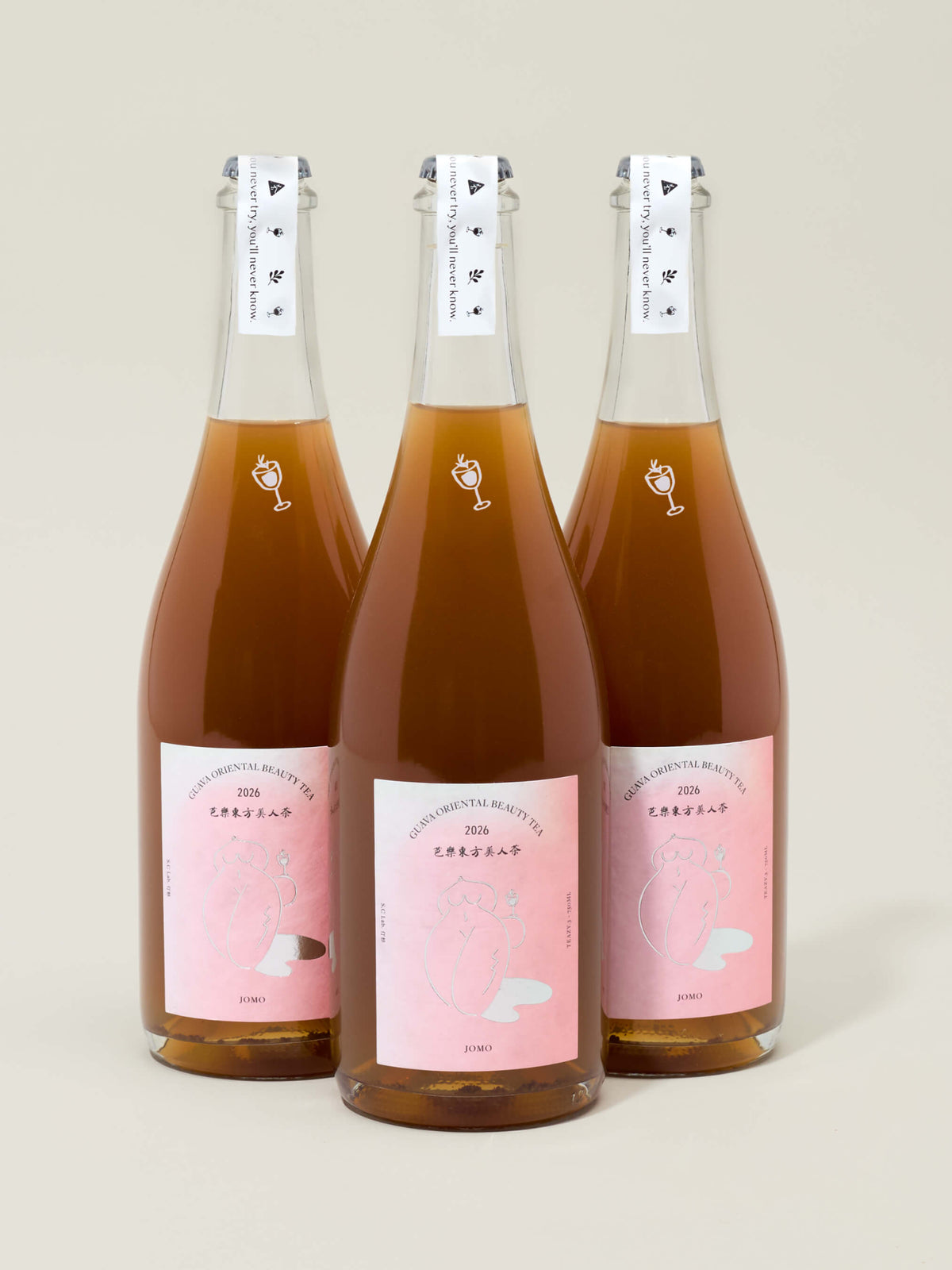 Guava Oriental Beauty Sparkling Tea by S.C Lab
