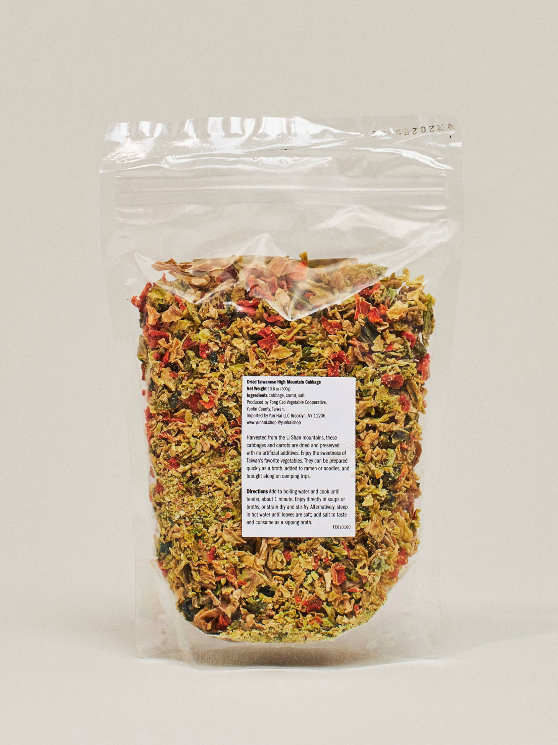 High Mountain Cabbage Dried Vegetable Mix