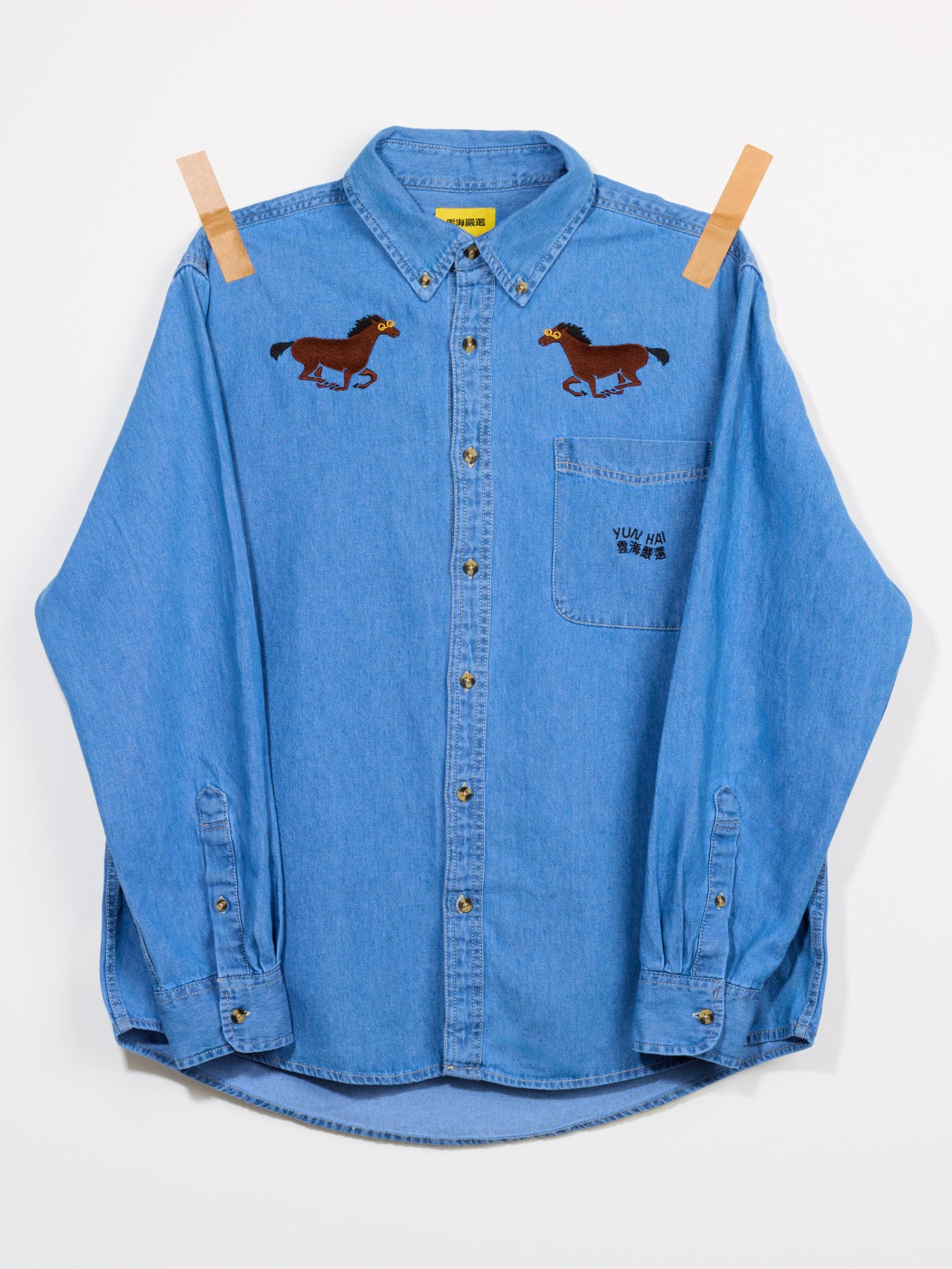 eimy istoire Horse shoe print スタンドシャツ 新品 eimy istoire - 新品タグ付きホースシュープリントスタンドシャツの