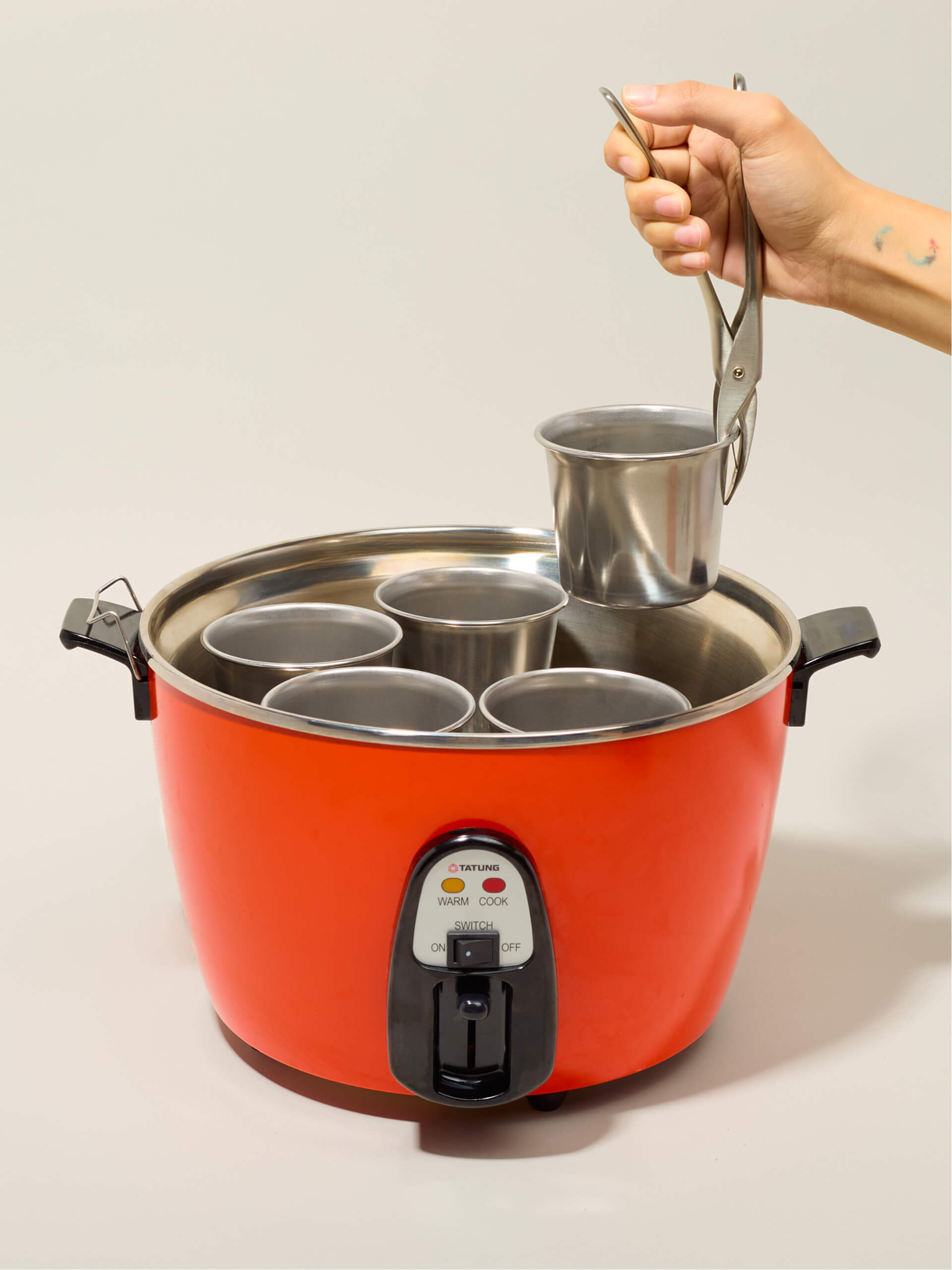 Steamer Ramekin, Stainless Steel