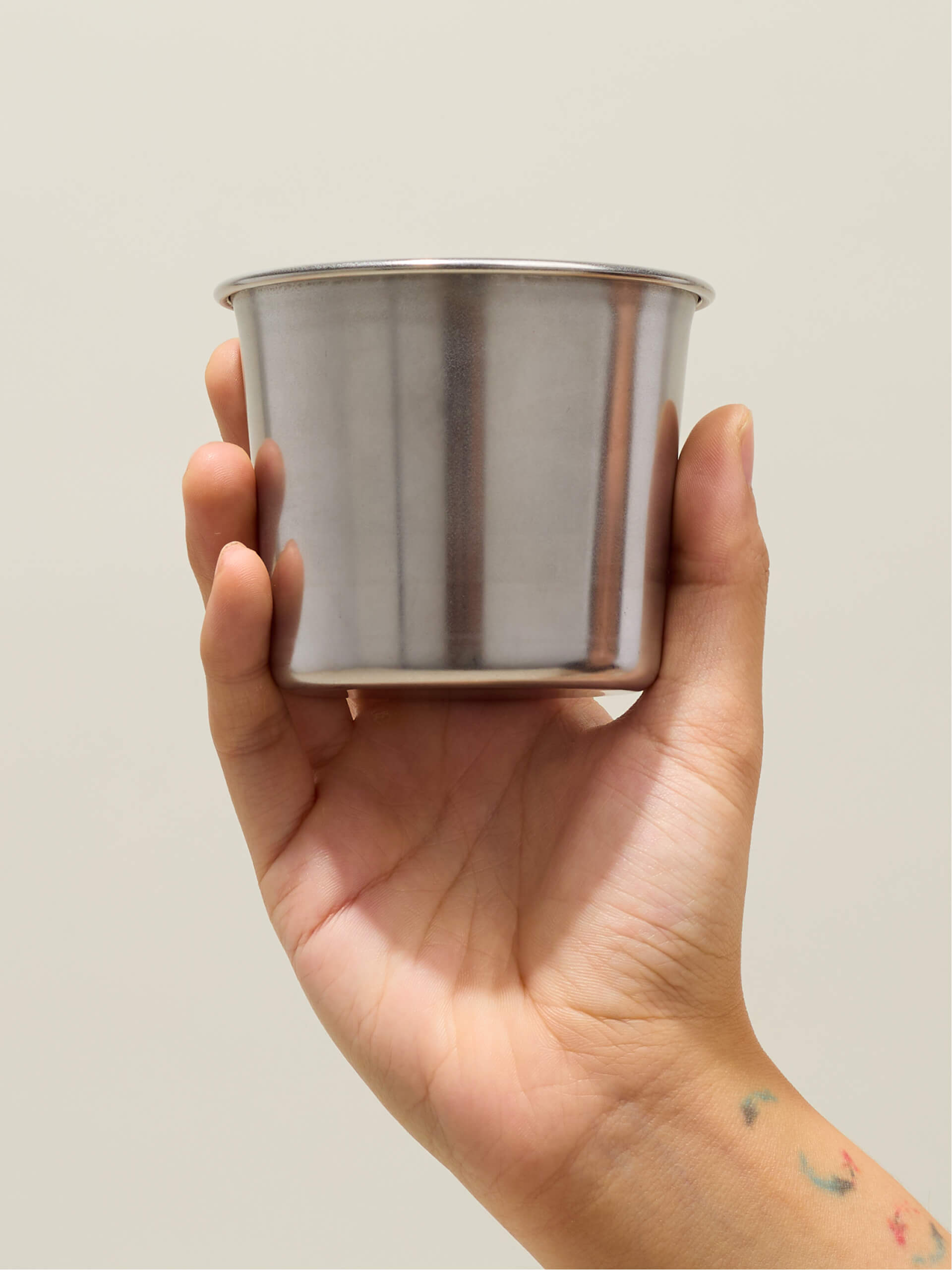 Steamer Ramekin, Stainless Steel