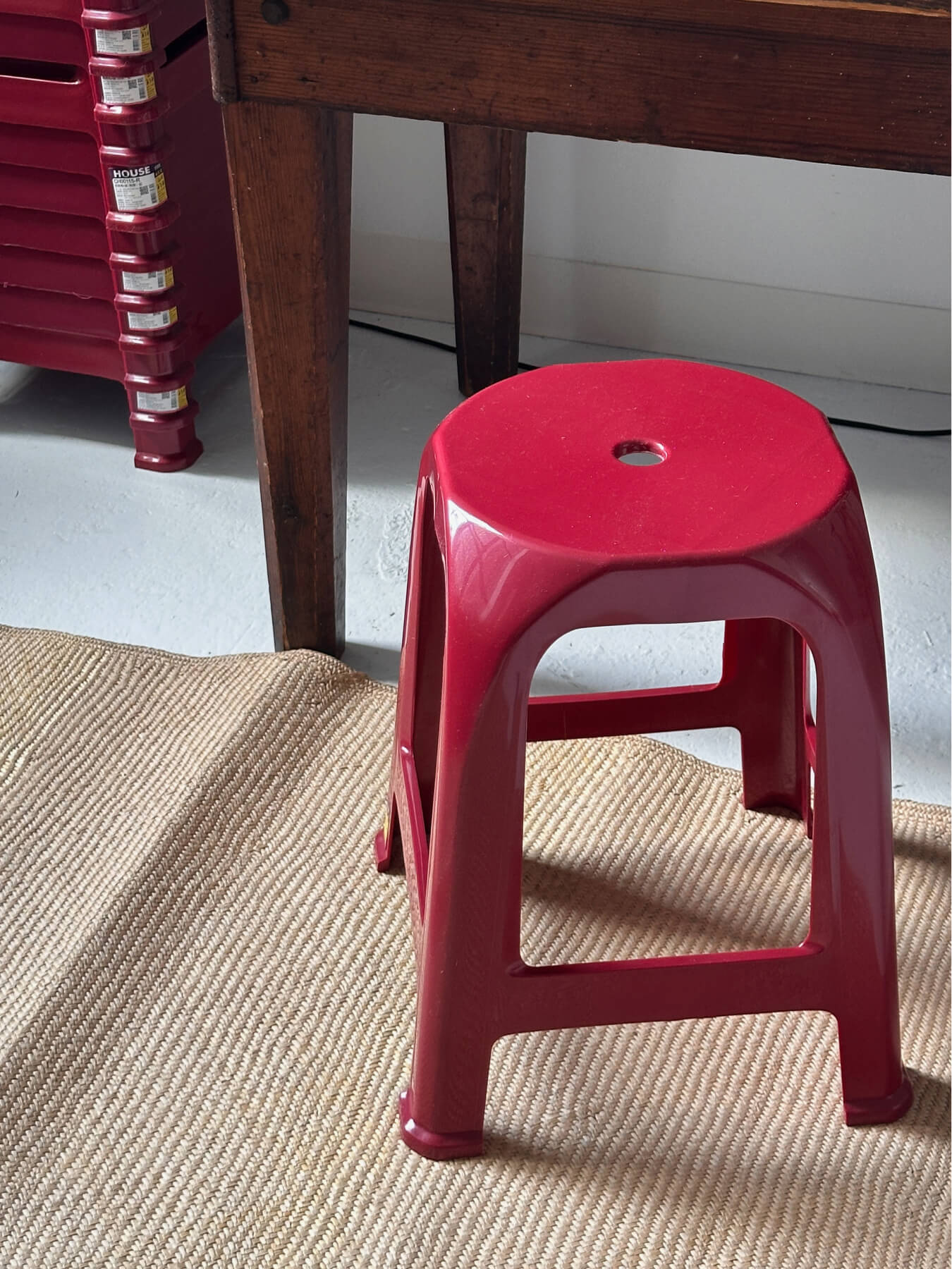 Taiwanese Red Stool | Yun Hai Taiwanese Pantry
