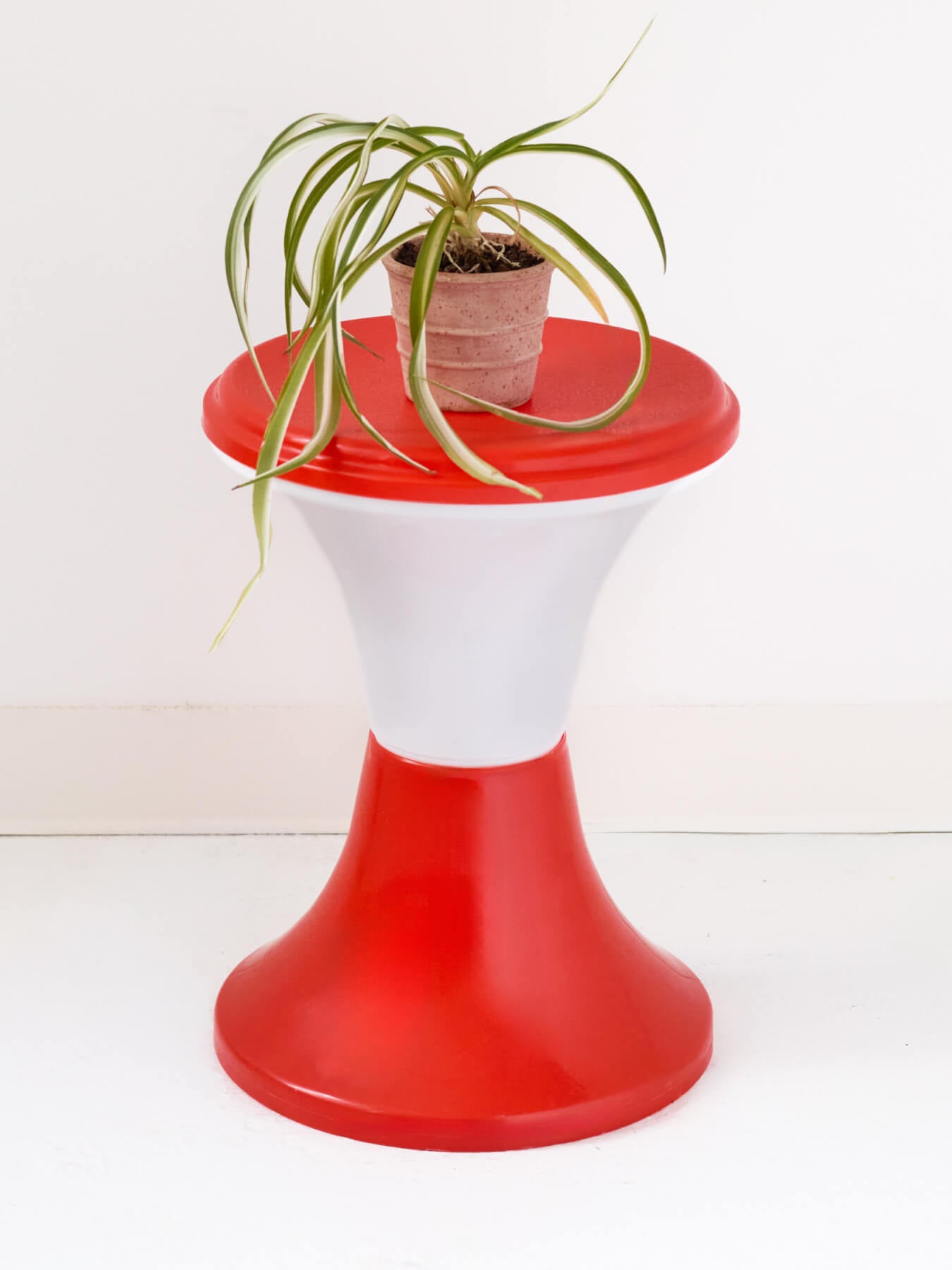 Japanese vintage stool　昭和中期　丸スツール　椅子　張替済 和骨董WA-COTTOO SHOWA-RETROスタイル 丸椅子MARUISUスツール
