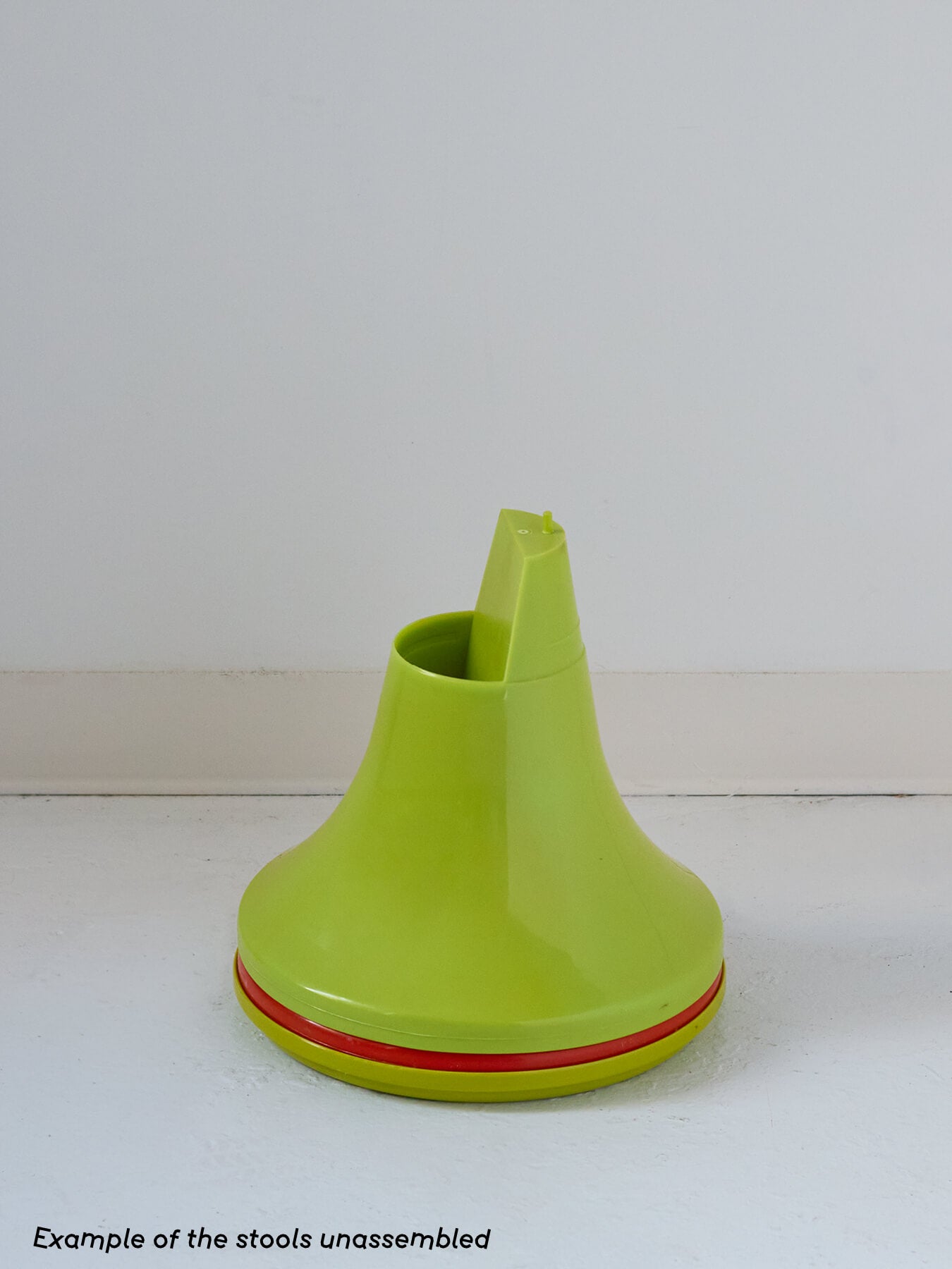 Chess Stool, Red