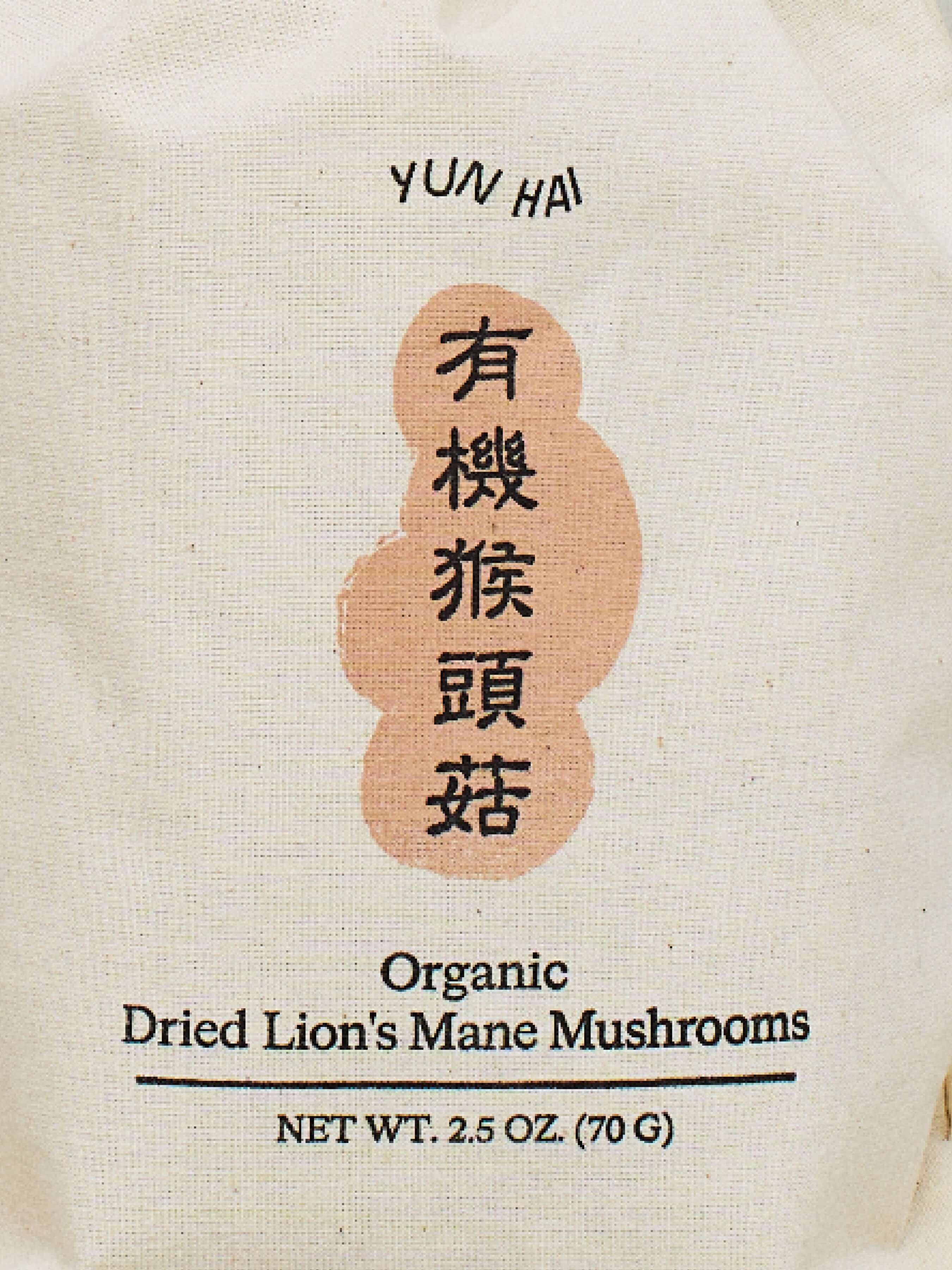 Organic Dried Lion's Mane Mushroom