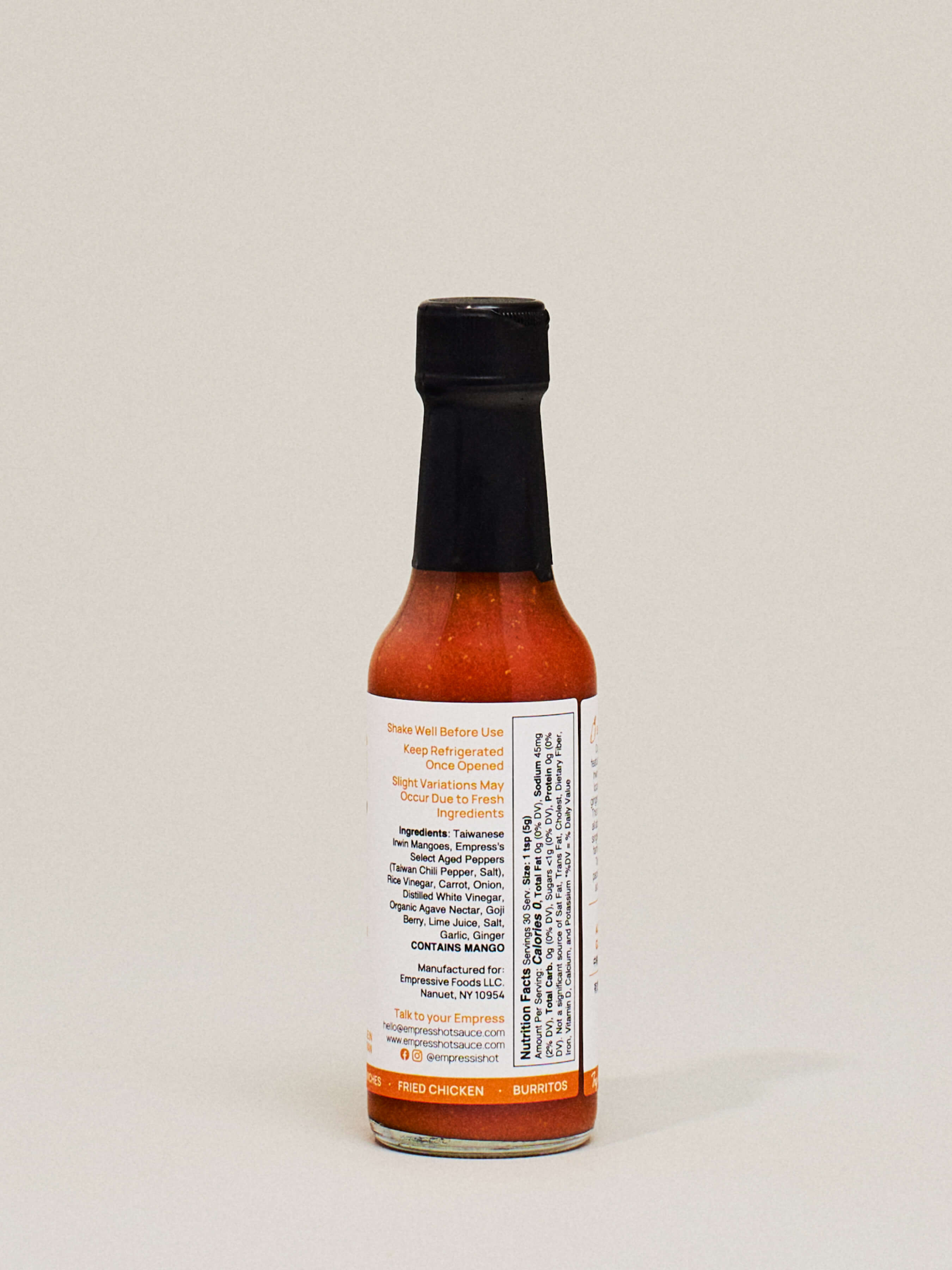 Empress Irwin Mango Hot Sauce