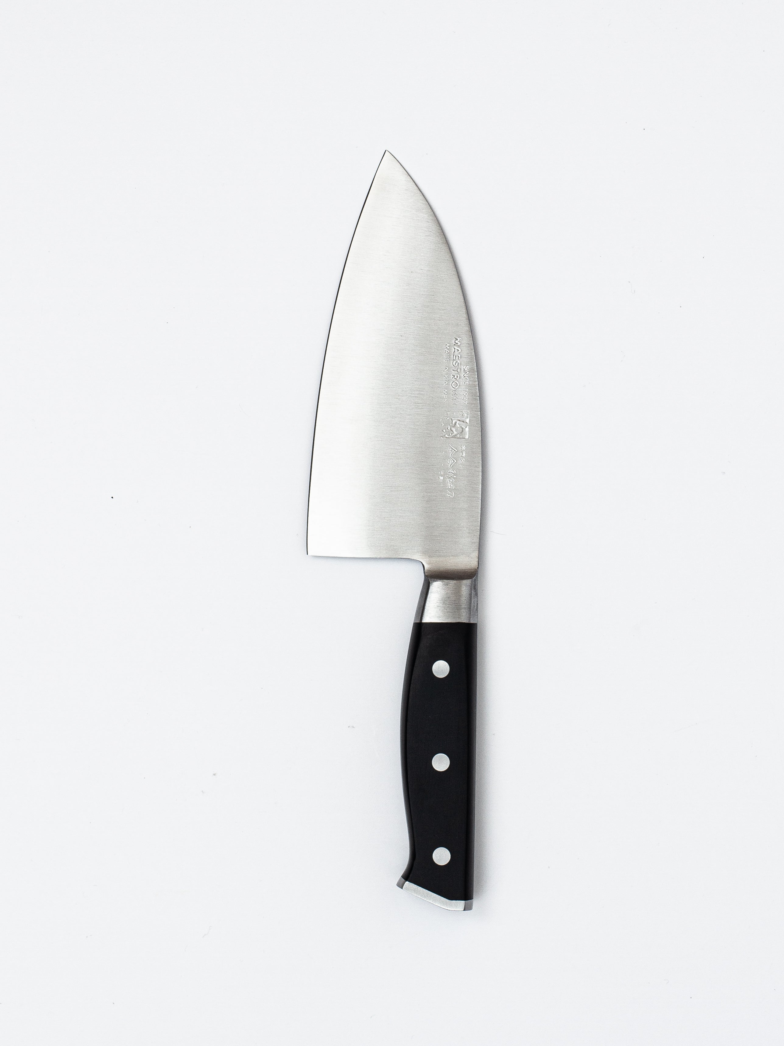 Black Stainless Steel Fish Knife